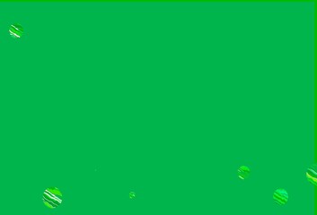 Light green, yellow vector backdrop with dots.