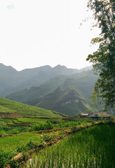 Amazing view from Du Gia Village in Vietnam