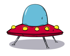 Cartoon UFO 