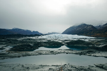 Matanuska Glacier State Recreation Area, just two hours from Anchorage in Alaska