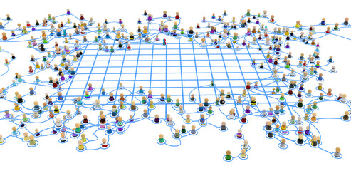 Cartoon Crowd System, Grid Space