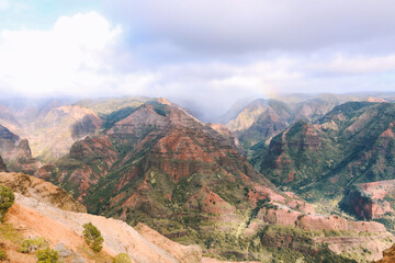 Waimea Canyon State Park, Kauai island, Hawaii