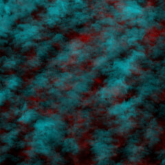 abstract Tree rooftop cloudy blue background