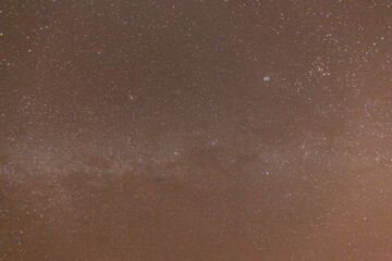 Starry sky, Oahu island, Hawaii