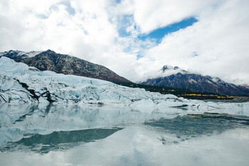 Matanuska Glacier State Recreation Area, just two hours from Anchorage in Alaska