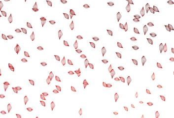 Light Red vector hand painted backdrop.