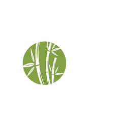 Bamboo Logo Template vector icon illustration design