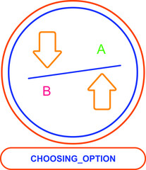 Vector icon for CHOOSING_OPTION