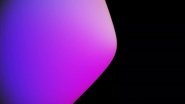 3D huge colorful object, 4K abstract background