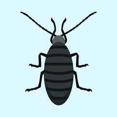 Flat vector icon for Insect EPS10