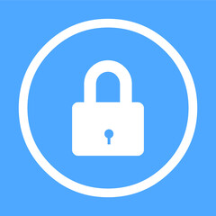 Lock icon vector lock sign EPS10