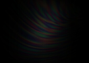 Dark Silver, Gray vector abstract blurred template. A completely new color illustration in a bokeh style. The elegant pattern for brand book.