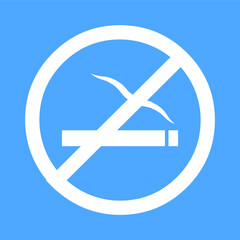 Obraz premium No Smoking icon vector no smoking sign EPS10