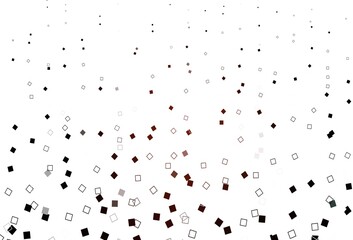 Light Red vector cover with polygonal style.