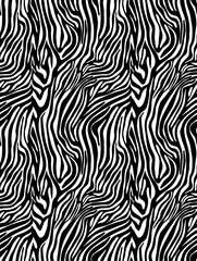 Fototapeta na wymiar Vector animal Zebra tiger ornament. Seamless print