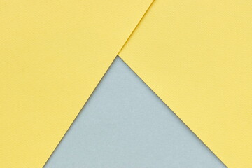 papers geometry template mock up Color of the year 2021 illuminating and ultimate gray. copy space