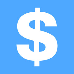 Vector icon for dollar sign 