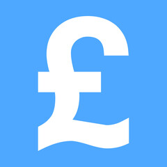 Vector icon for Great Britain Pound