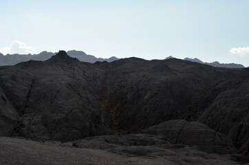 Desert of Sinai Peninsula, Egypt. Near Sharm El Sheikh