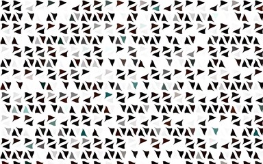 Light Orange vector template with crystals, triangles. Abstract gradient illustration with triangles. Pattern can be used for websites.