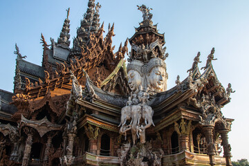 The Sanctuary of Truth
Pattaya district Chonburi Thailand Asia