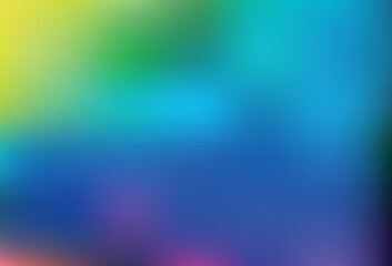 Light Multicolor vector abstract blurred background.