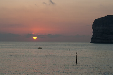 Sonnenuntergang auf Gozo