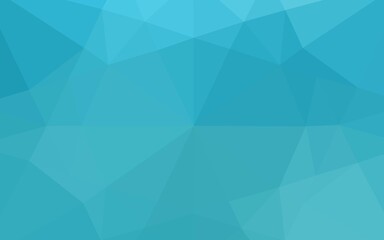 Light BLUE vector abstract mosaic backdrop. An elegant bright illustration with gradient. The completely new template can be used for your brand book.