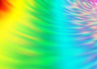 Light Multicolor, Rainbow vector abstract bright background. An elegant bright illustration with gradient. Brand new style for your business design.