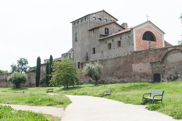 Fototapeta na wymiar Ruinen in Rom