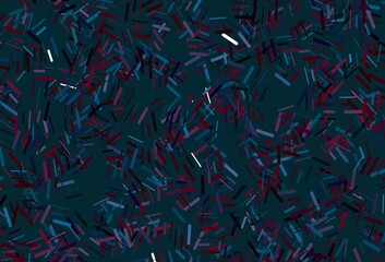 Dark red vector background with straight lines.