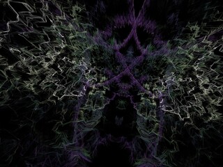 Imaginatory fractal background Image