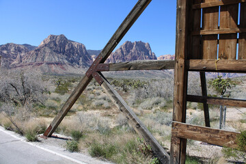 Fototapeta premium fence in the mountains