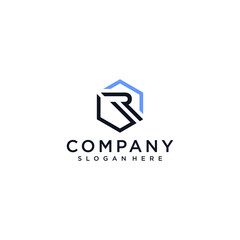 Luxurious logo with letter r premium Vector part 2