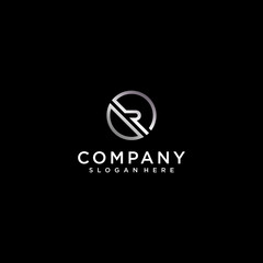 Luxurious logo with letter r premium Vector part 4
