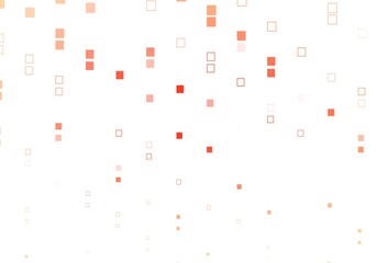 Light Red vector background with rectangles.