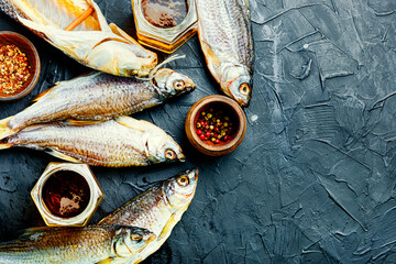 Sun dried fish