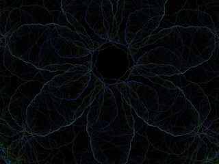 Imaginatory fractal background Image