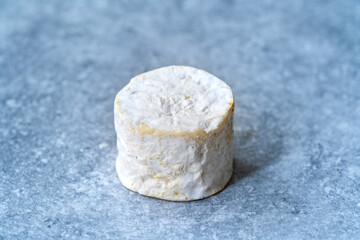 Whole Uncut Camembert or Brie Cheese Ready to Serve and Eat.