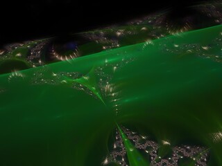 Imaginatory fractal background Image