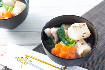 お正月イメージ　雑煮