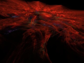 Fototapeta premium Imaginatory fractal background Image
