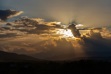 Spectacular photographs of sunsets in Molise