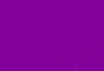 Light purple vector background with bubbles.