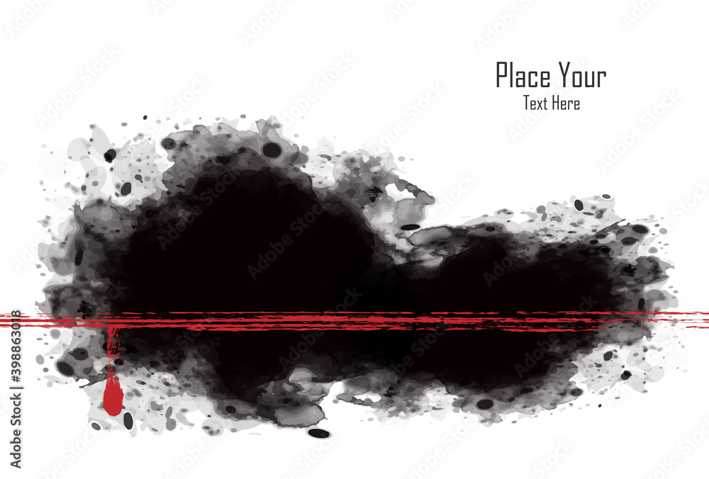 Poster grungy vector design