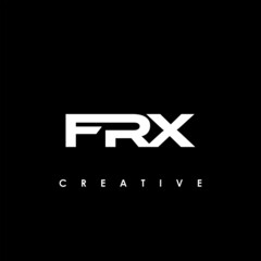 Fototapeta premium FRX Letter Initial Logo Design Template Vector Illustration