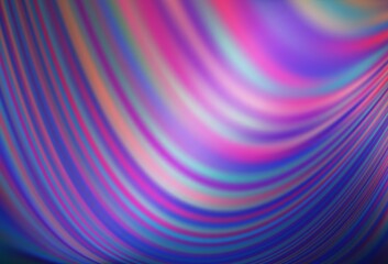 Light Purple vector template with bubble shapes.