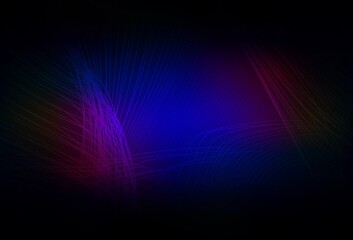 Dark Blue, Red vector blurred pattern.