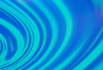 Light BLUE vector pattern with liquid shapes.