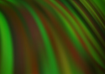 Light Green vector background with lamp shapes. Geometric illustration in marble style with gradient.  Pattern for your business design.